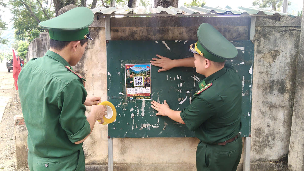 Qua đó, nâng cao hiệu quả công tác tuyên truyền, phổ biến, giáo dục pháp luật, đồng thời hỗ trợ người dân ứng dụng công nghệ số vào phát triển kinh tế, xây dựng khu vực biên giới ngày càng phát triển, văn minh và hiện đại.