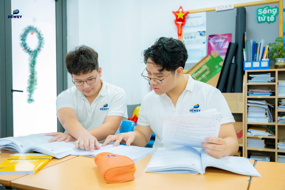 Học sinh Dewey Hải Phòng được phát triển toàn diện về học thuật, kỹ năng sống và năng lực lãnh đạo.