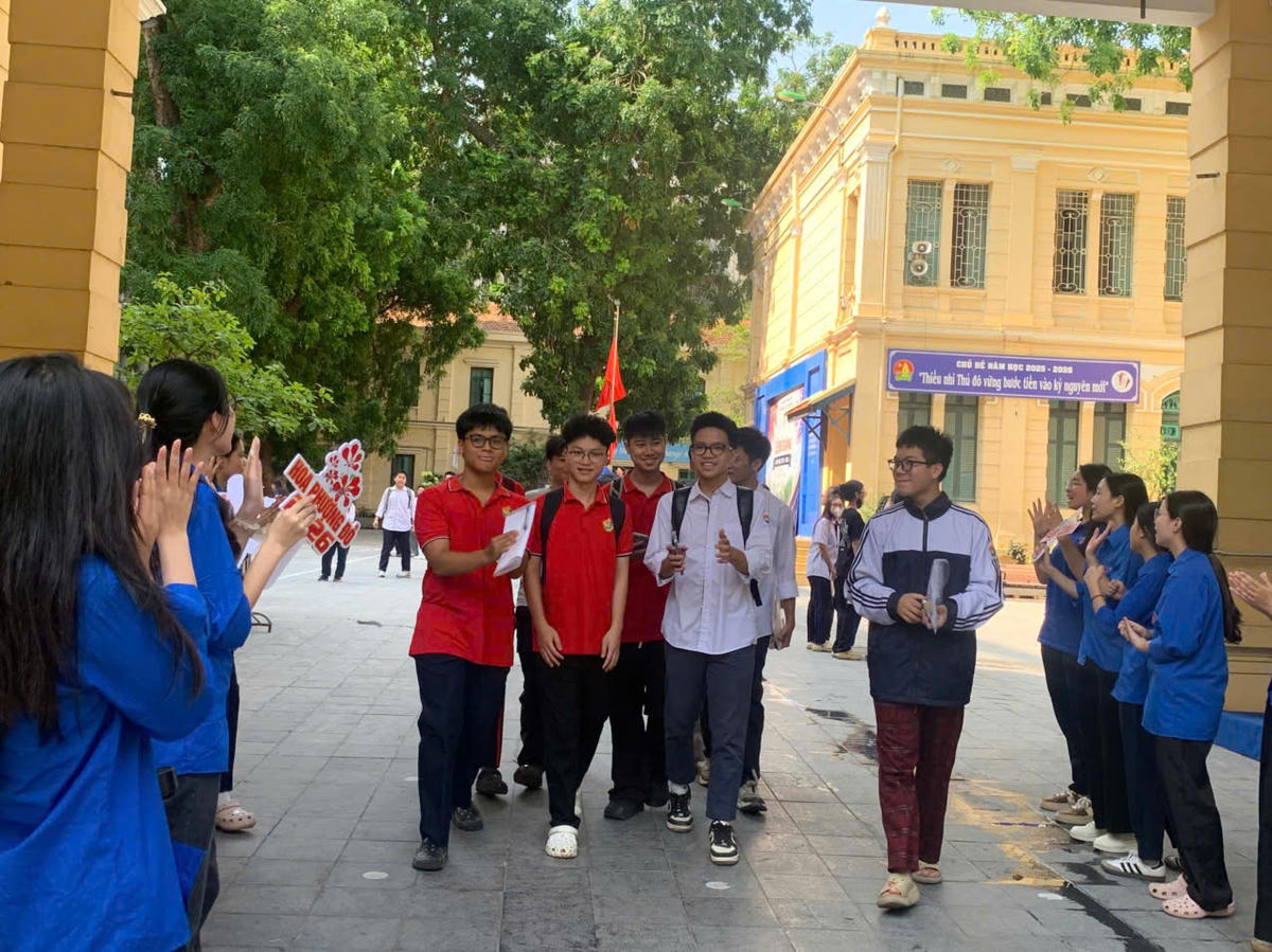 Thí sinh dự thi tốt nghiệp THPT 2026.