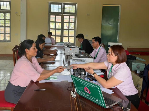 Chi nhánh NHCSXH tỉnh Quảng Ngãi cho vay đúng đối tượng, đúng mục đích và phát huy hiệu quả nguồn vốn. Ảnh: Bá Tứ.