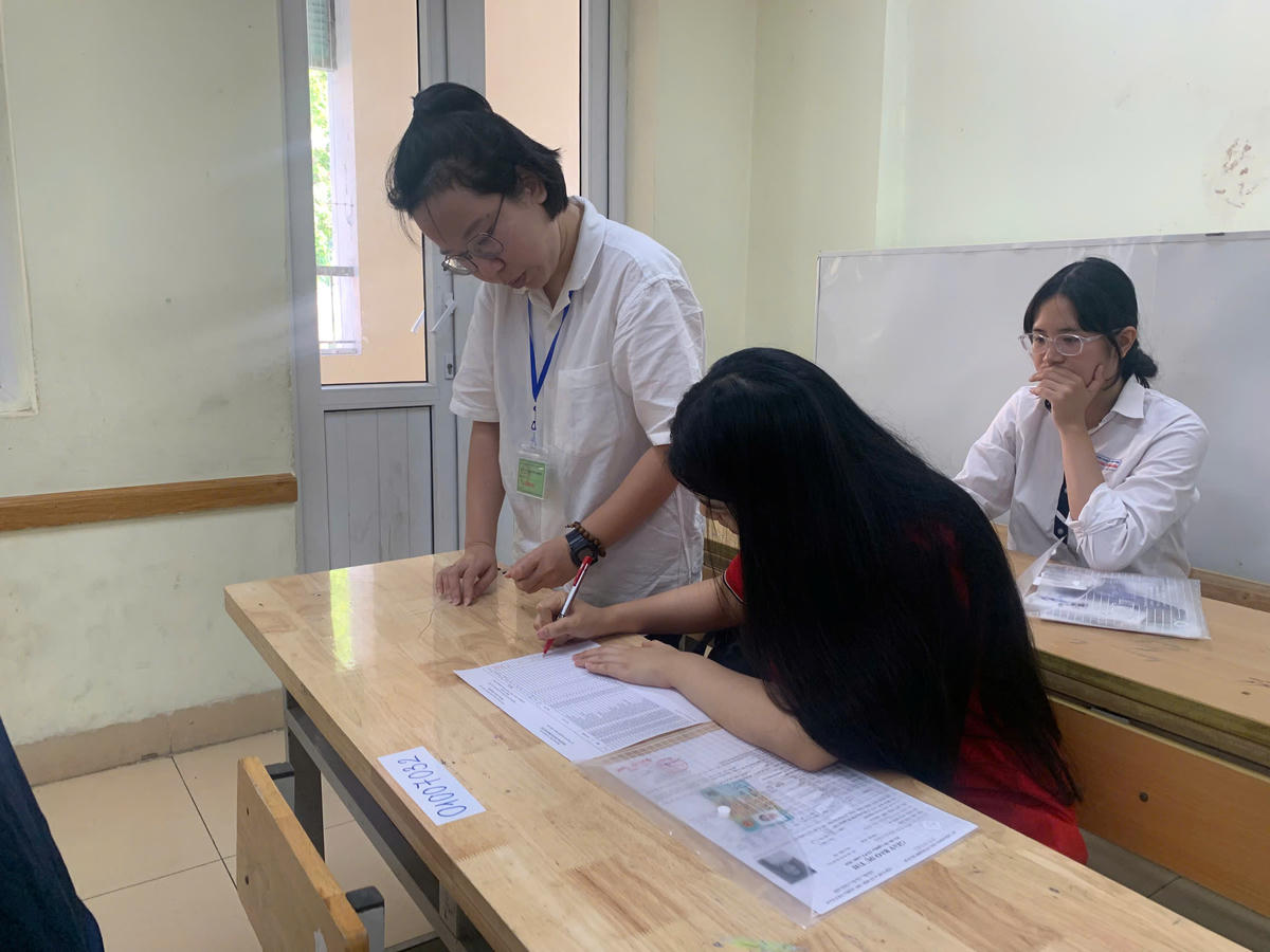 Thí sinh dự thi tốt nghiệp THPT 2026.