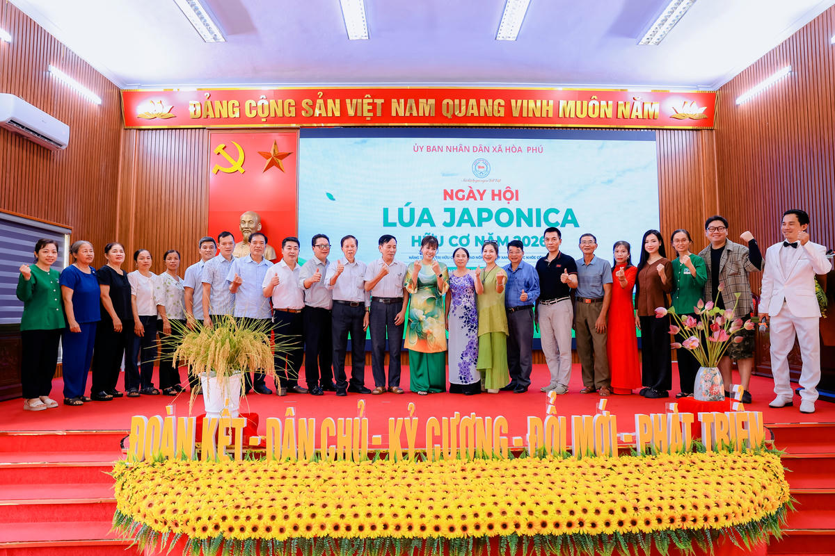 Lan tỏa giá trị gạo hữu cơ đạt chuẩn quốc tế từ cánh đồng đến bàn ăn