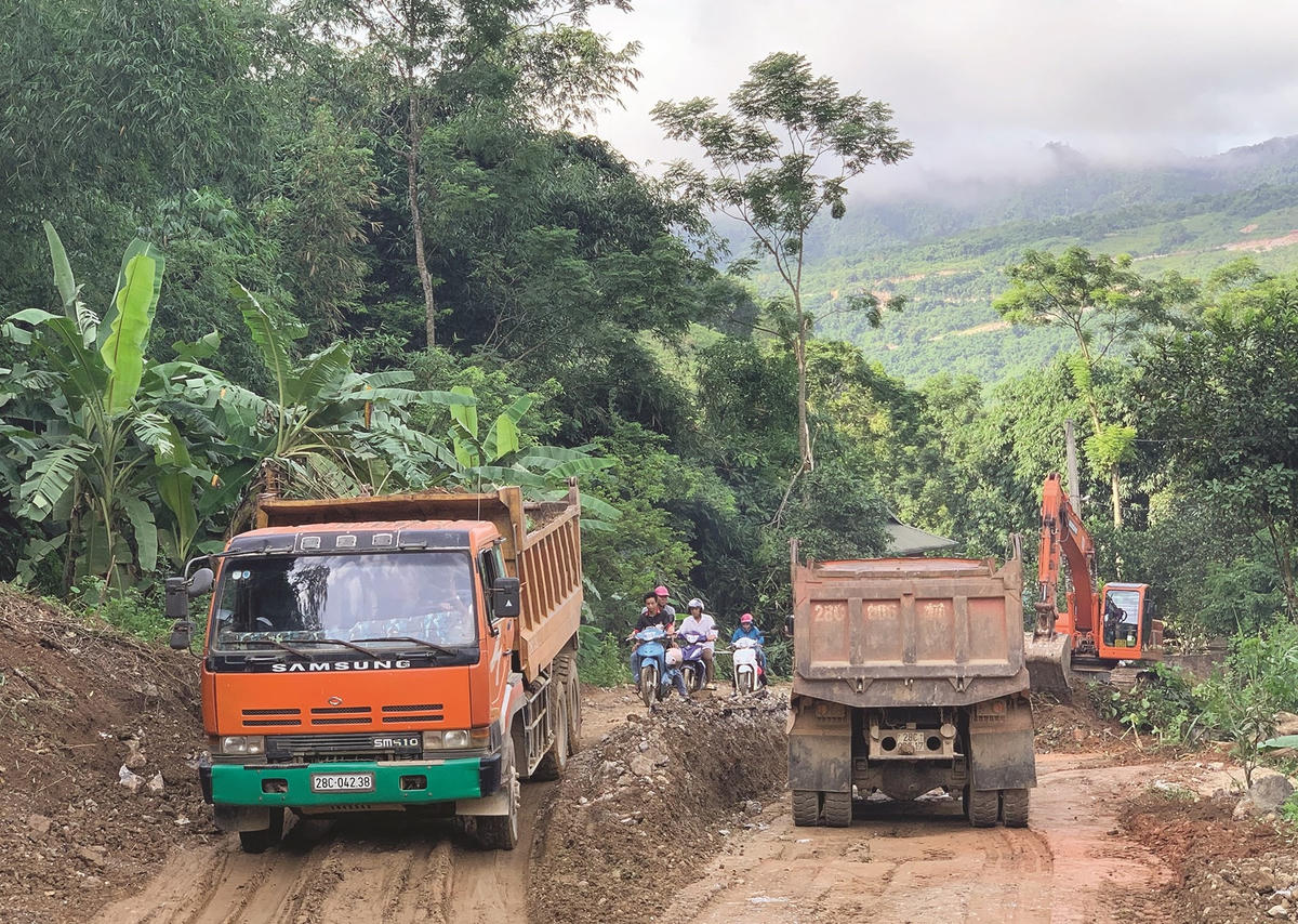 Một số tuyến đường trên địa bàn tỉnh Phú Thọ được nâng cấp, sửa chữa bằng nguồn vốn ODA.