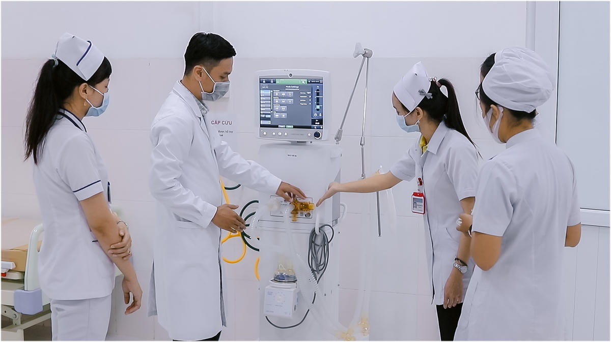 Sinh viên ngành Y- Dược Đại học Trà Vinh.
