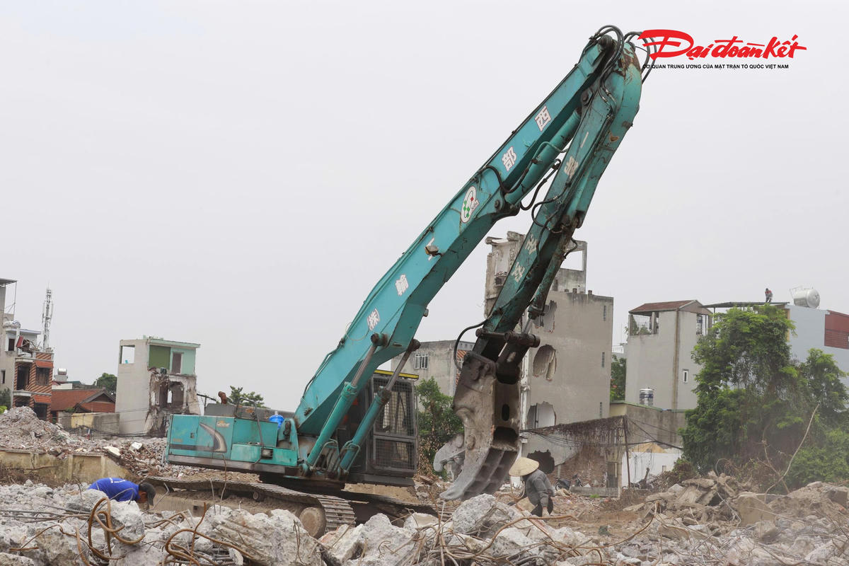 Toàn cảnh khu vực sắp xây hầm chui Tây Thăng Long hơn 1.100 tỷ đồng