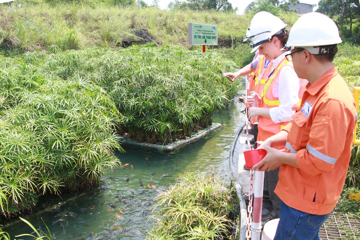 Khu vực bảo vệ môi trường tại Masan High-Tech Materials