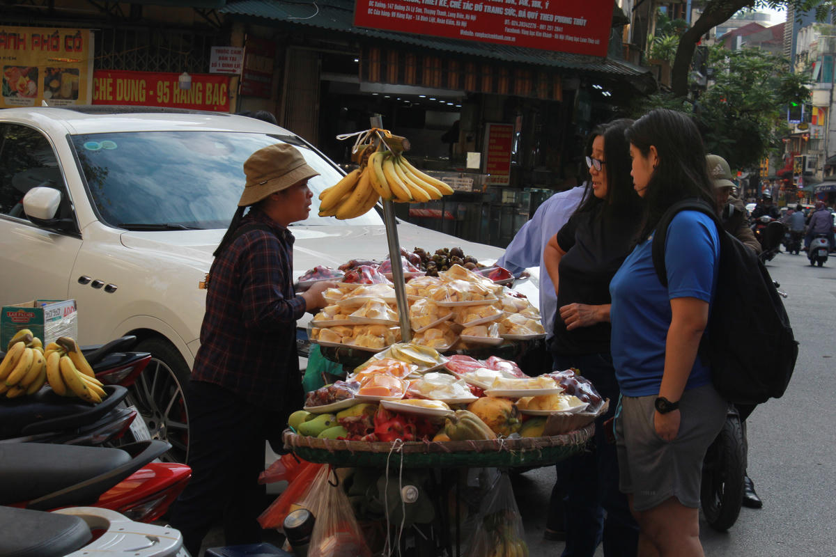 Những người bán hàng rong thân thiện