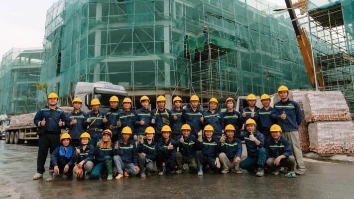 Mức thu nhập của công nhân xây dựng tại VinCons dao động từ 14 – 33 triệu