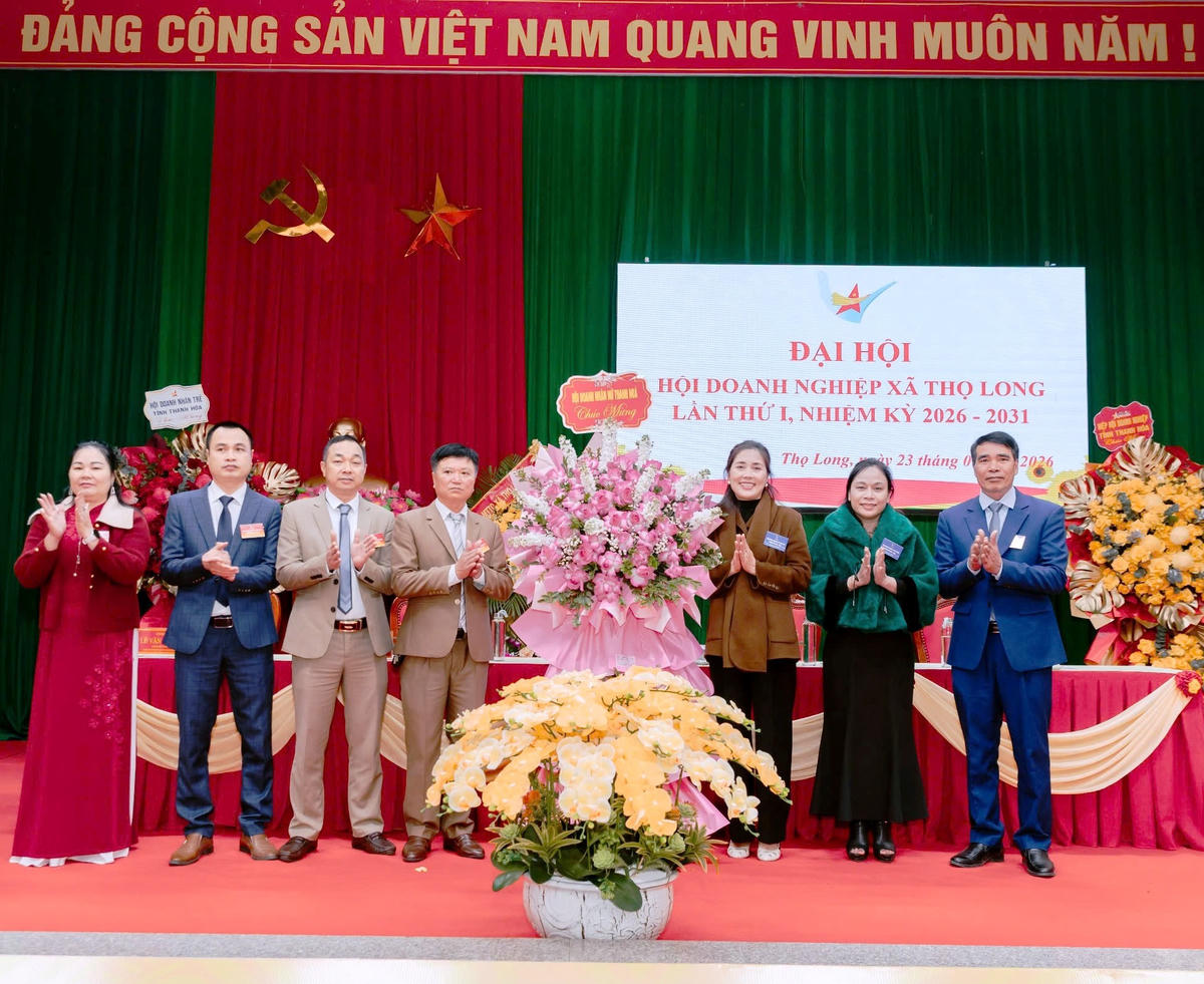 Ban Chấp hành Hội doanh nghiệp xã Thọ Long, nhiệm kỳ 2026 - 2031.