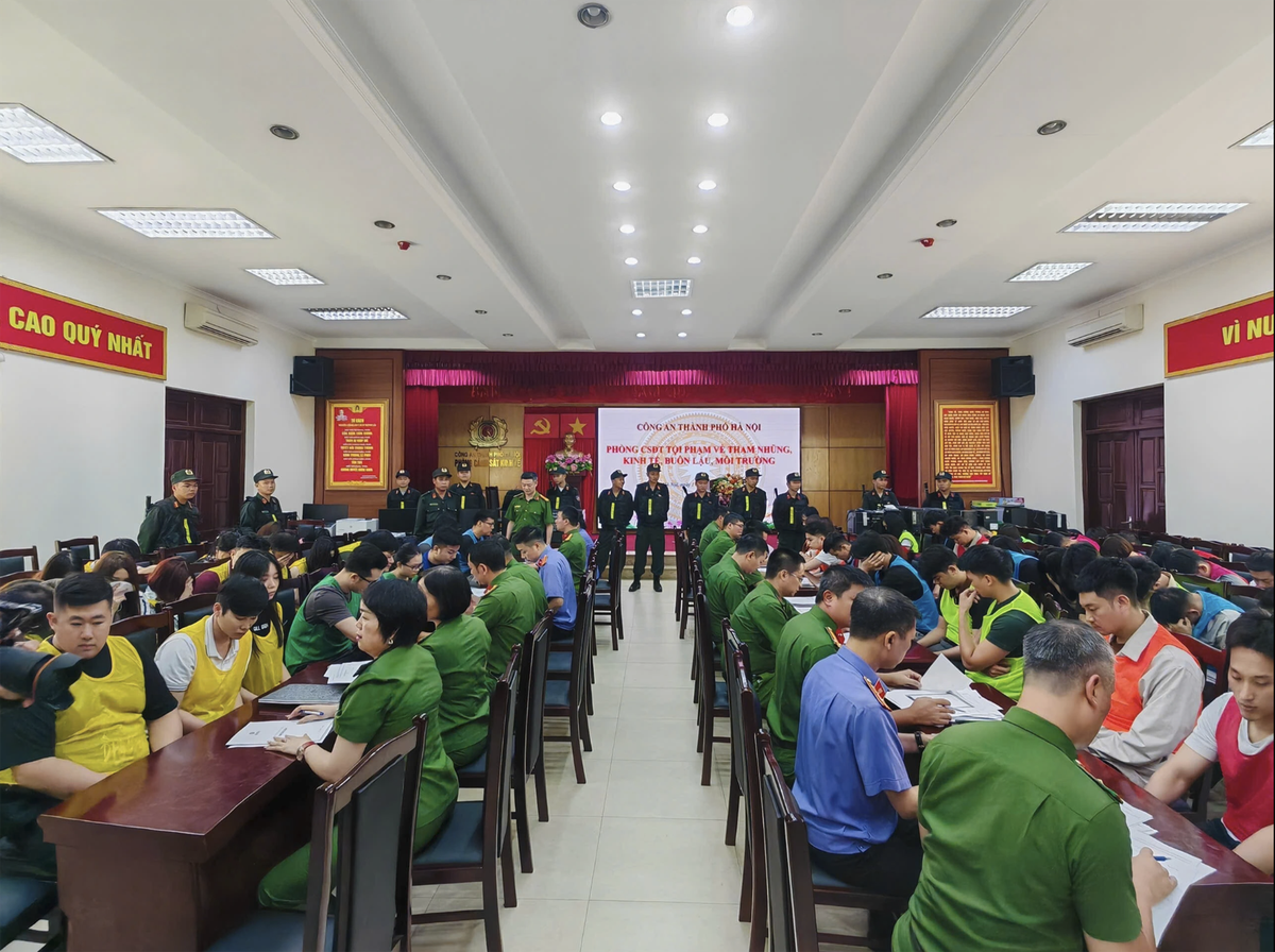 Các đối tượng liên quan trong vụ án. Ảnh BCA