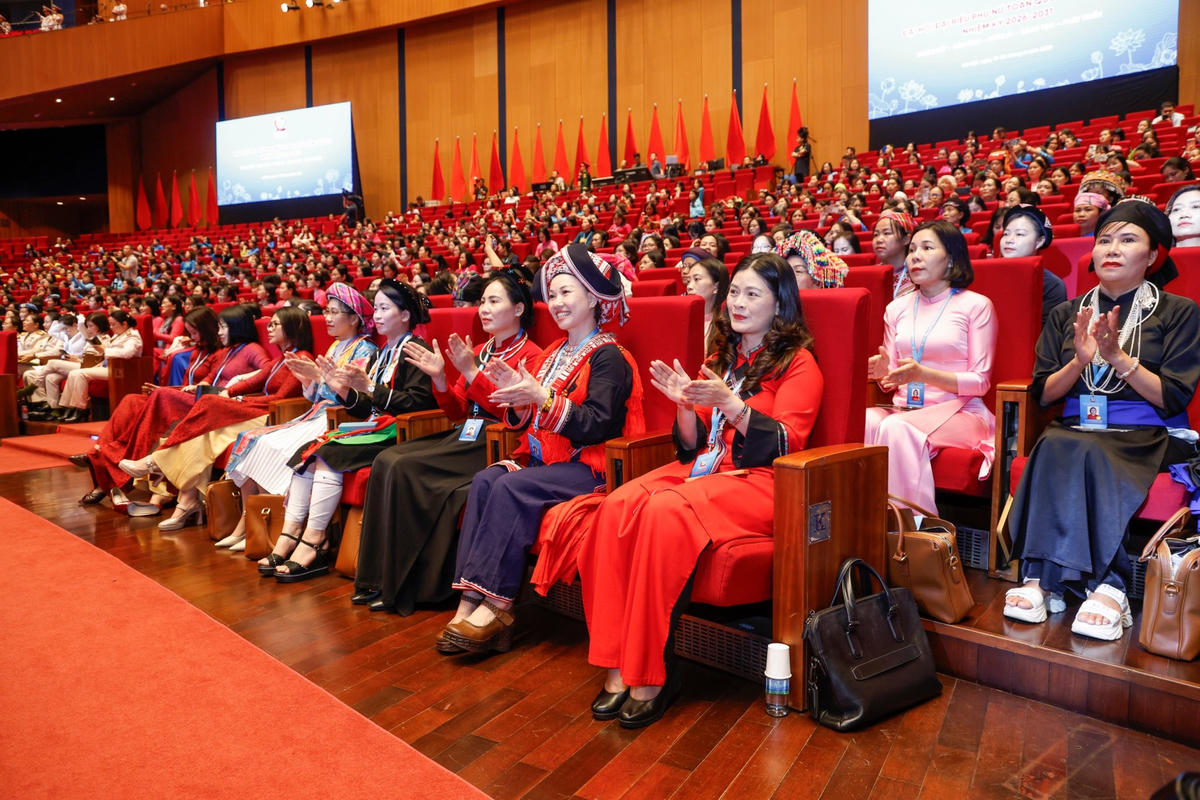 Khai mạc trọng thể Đại hội đại biểu Phụ nữ toàn quốc lần thứ XIV