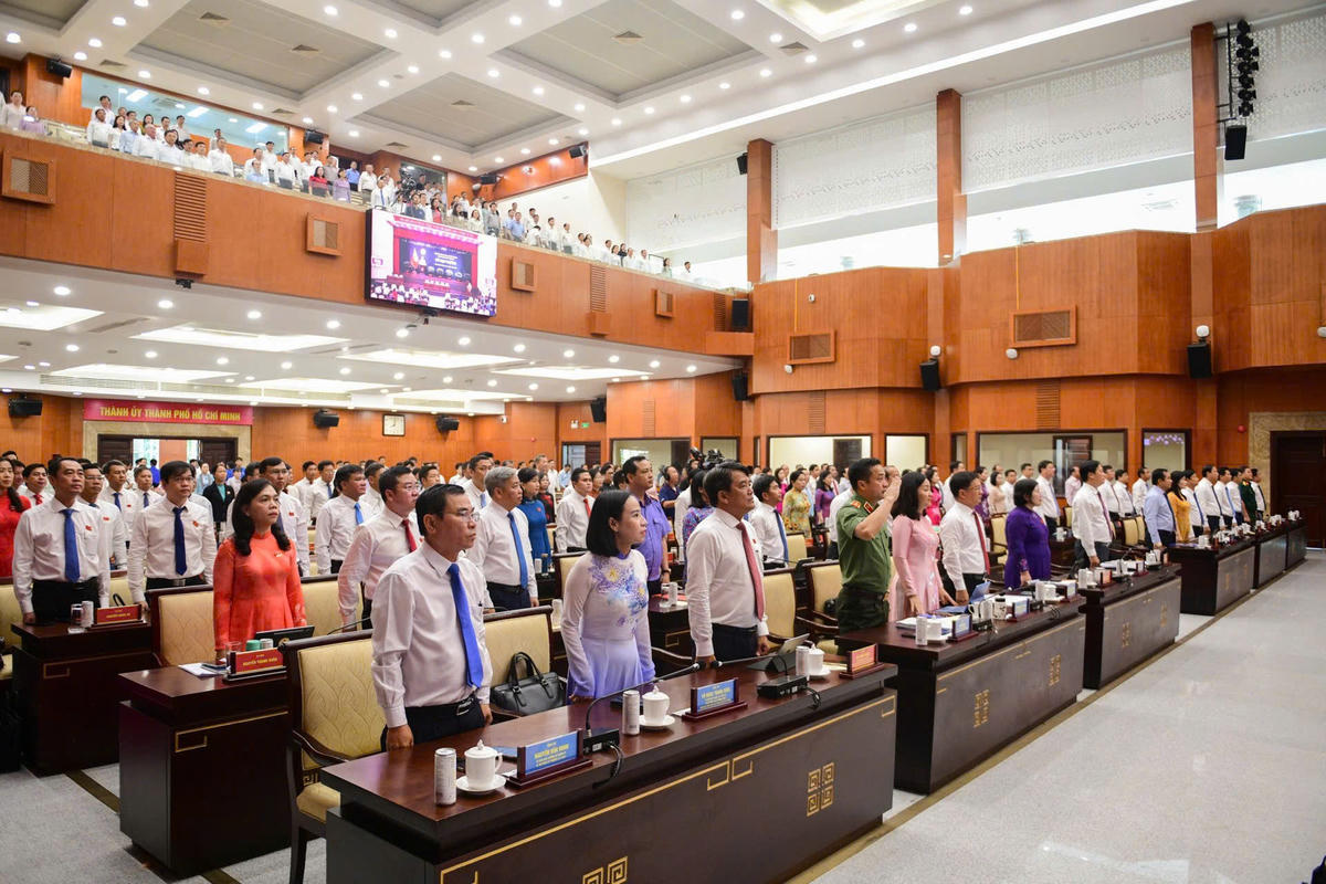Kỳ họp sẽ xem xét nhiều cơ chế, chính sách và dự án có ý nghĩa quan trọng đối với sự phát triển của thành phố trong giai đoạn tới. Ảnh: TL