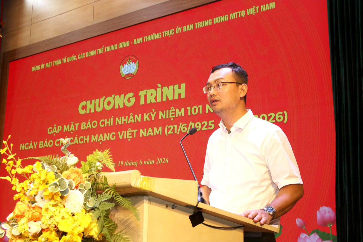 Báo chí tiếp tục là lực lượng nòng cốt trên mặt trận tư tưởng, củng cố niềm tin của nhân dân