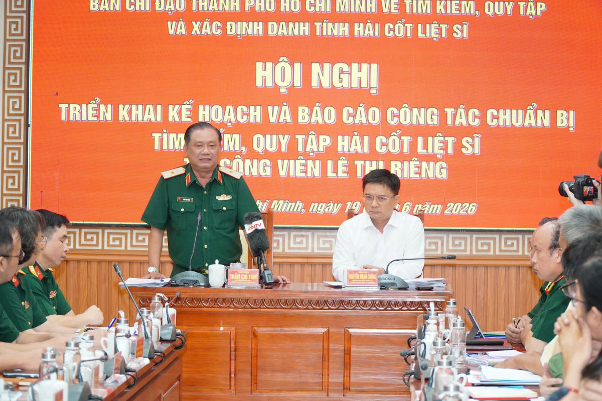 TP Hồ Chí Minh chuẩn bị kế hoạch chi tiết khai quật tìm kiếm hài cốt liệt sĩ tại Công viên Lê Thị Riêng