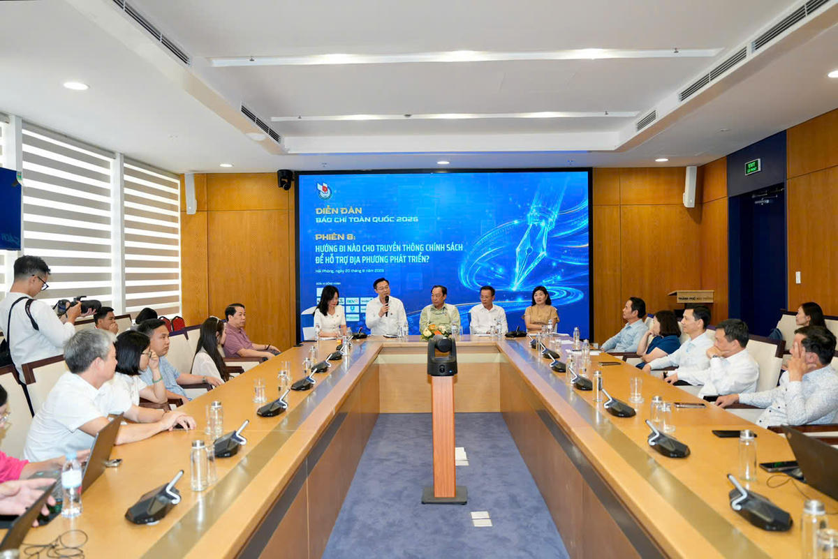 Quang cảnh phiên thảo luận. Ảnh: Ngọc Anh. 