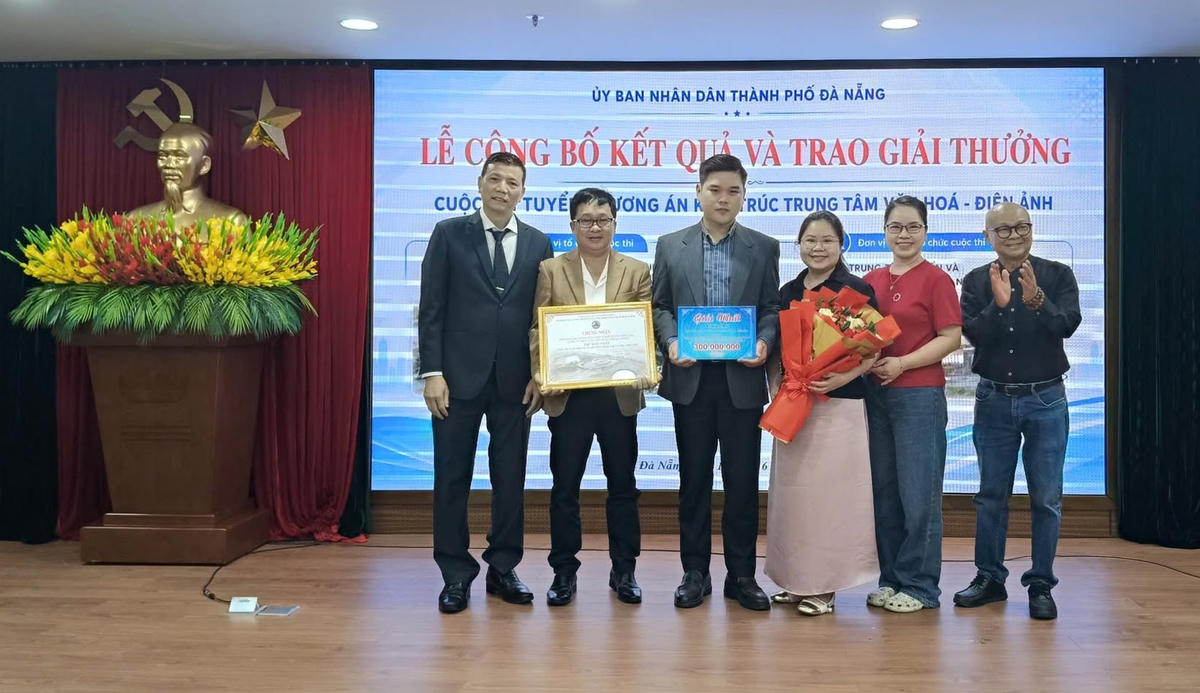 4 phương án đạt giải cuộc thi tuyển kiến trúc Trung tâm Văn hóa – Điện ảnh Đà Nẵng