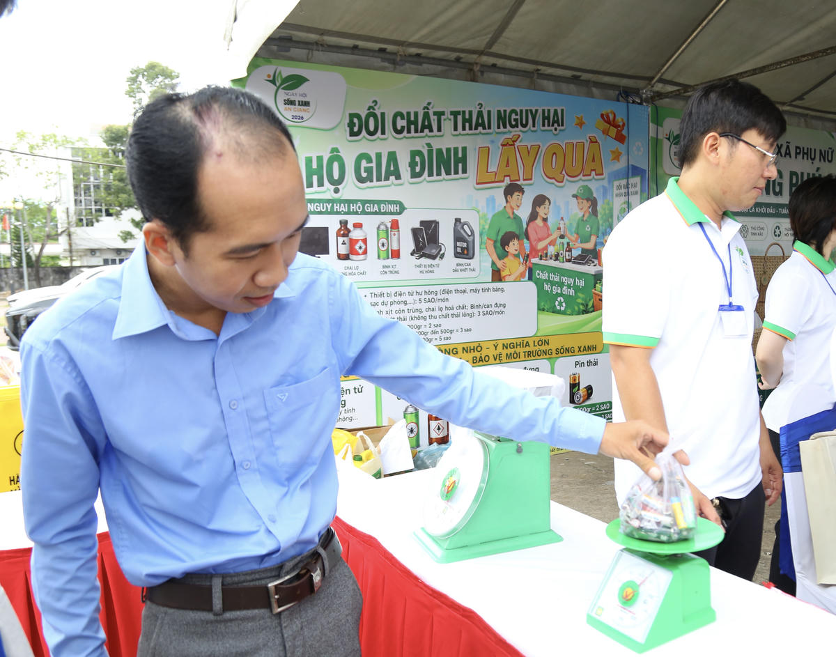 An Giang: Lan toả thông điệp 'phân loại là khởi đầu - tuần hoàn là tương lai'
