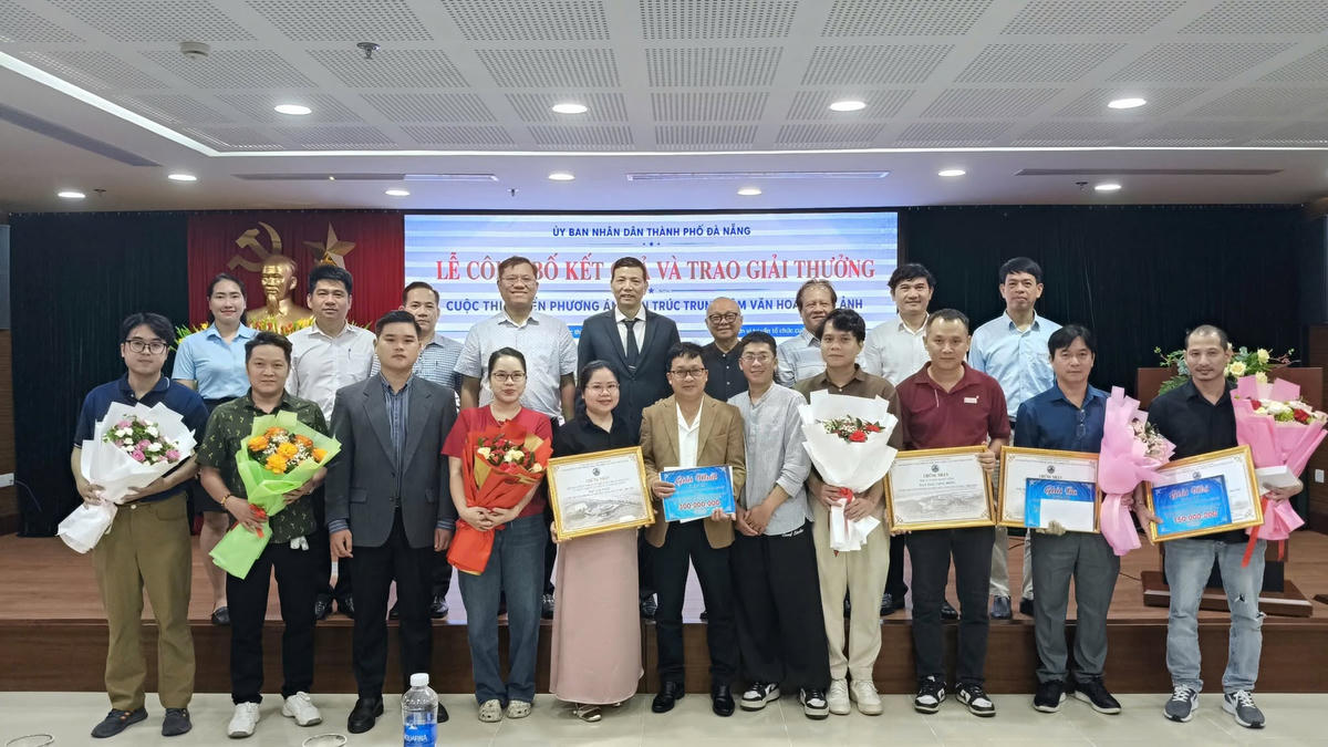 4 phương án đạt giải cuộc thi tuyển kiến trúc Trung tâm Văn hóa – Điện ảnh Đà Nẵng