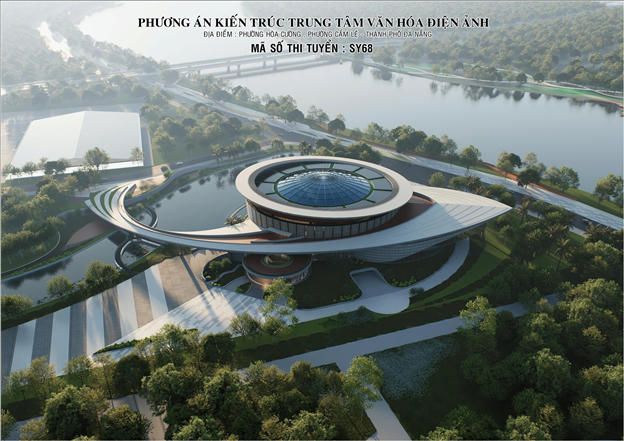 4 phương án đạt giải cuộc thi tuyển kiến trúc Trung tâm Văn hóa – Điện ảnh Đà Nẵng