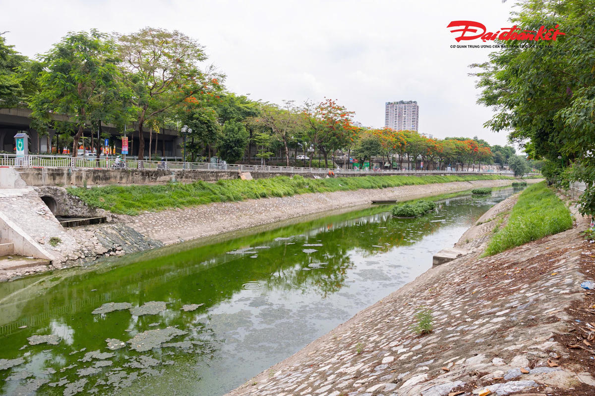 Dự án cải tạo kênh Thụy Phương tăng tốc cán đích trước mùa mưa