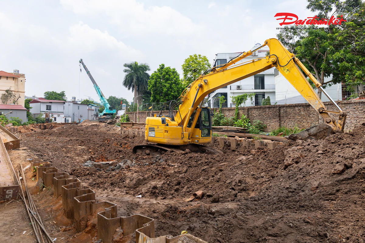 Dự án cải tạo kênh Thụy Phương tăng tốc cán đích trước mùa mưa