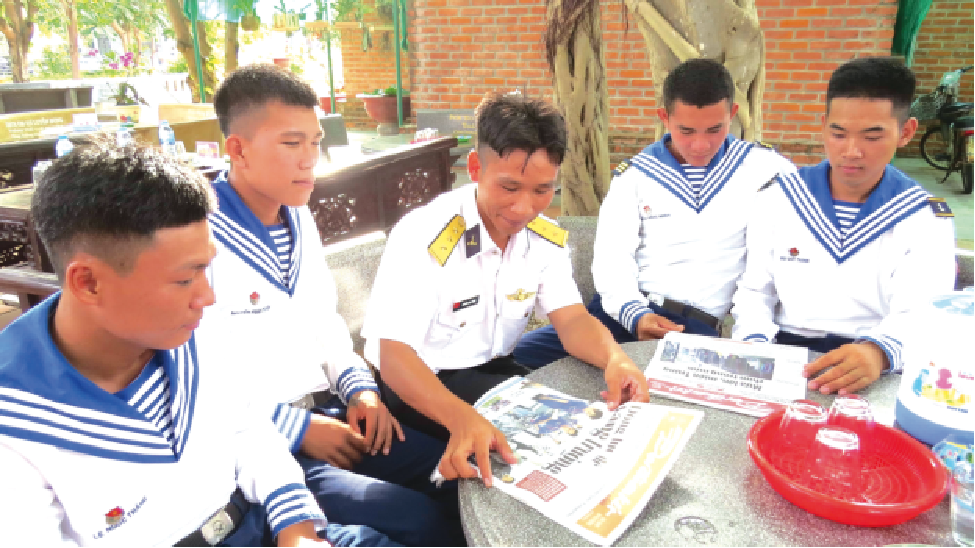 Những kỷ niệm tác nghiệp ở Trường Sa