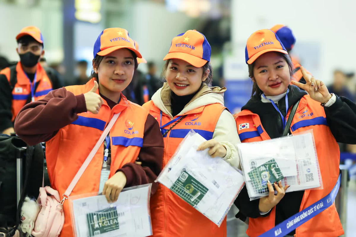 6 tháng đầu năm, cả nước đã đưa 66.311 lao động đi làm việc ở nước ngoài. Ảnh: Tống Giáp.