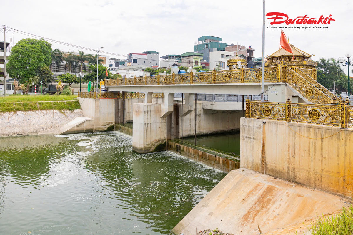Dự án cải tạo kênh Thụy Phương tăng tốc cán đích trước mùa mưa