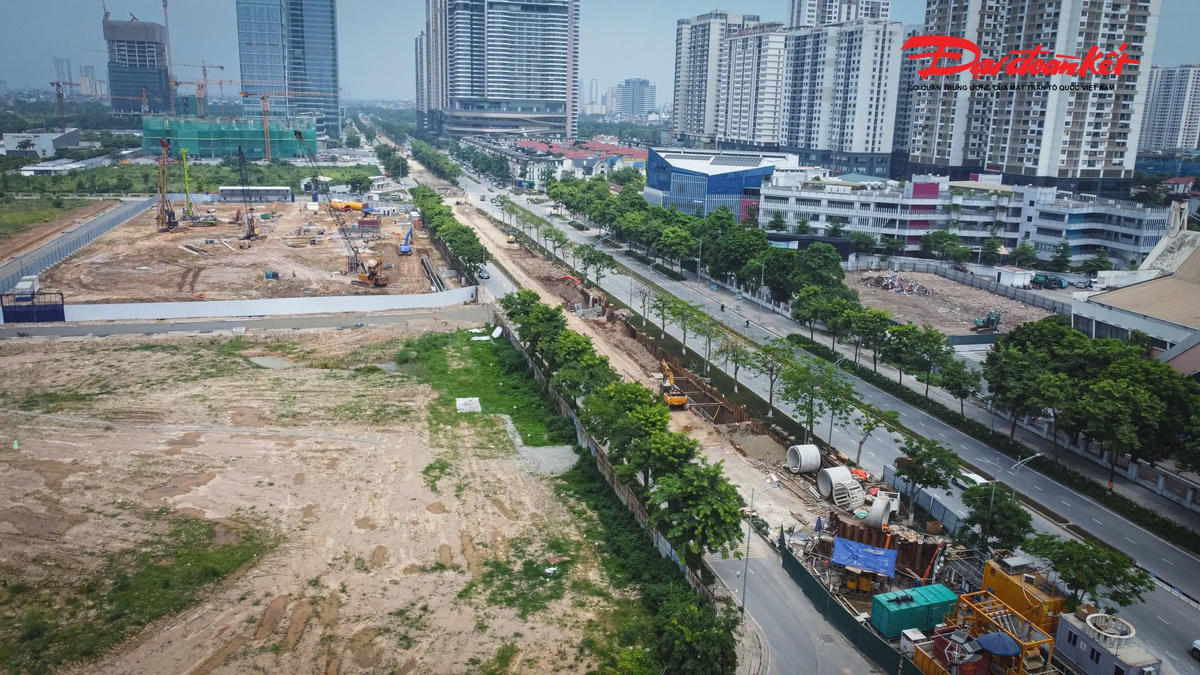 Dự án cải tạo kênh Thụy Phương tăng tốc cán đích trước mùa mưa
