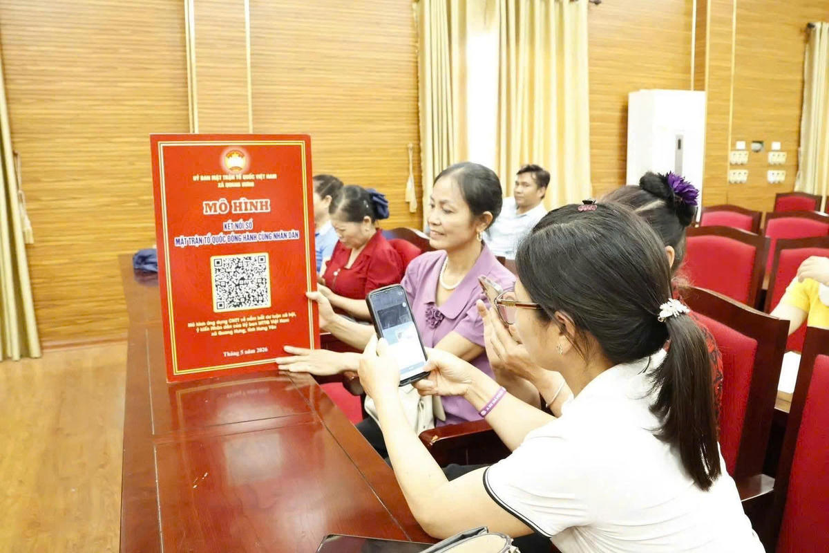 Lắng nghe nhân dân từ sớm, từ xa