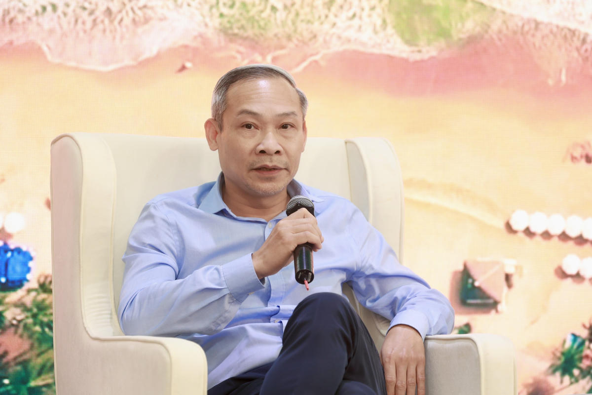 Ông Phan Đức Hiếu, Ủy ban Kinh tế và Tài chính của Quốc hội phát biểu tại hội thảo. Ảnh: TCĐT