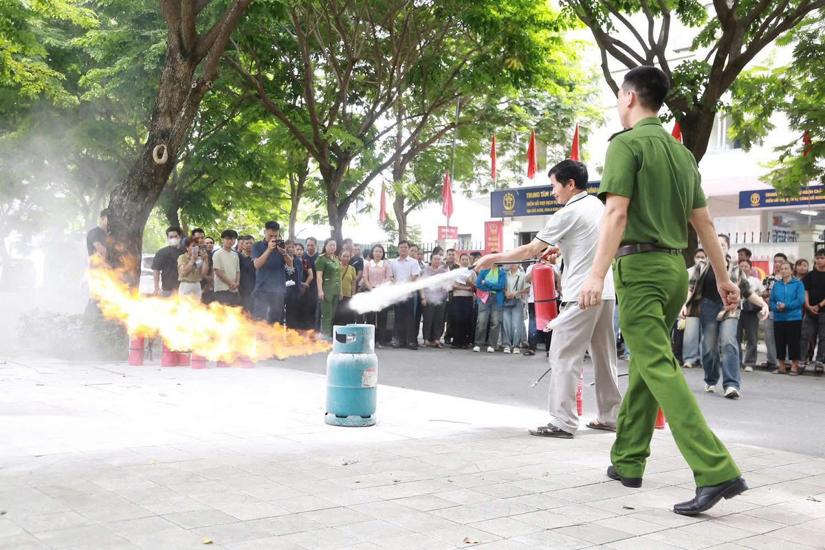 Công an TP Hà Nội: Tăng cường tuyên truyền phòng cháy trong mùa nắng nóng