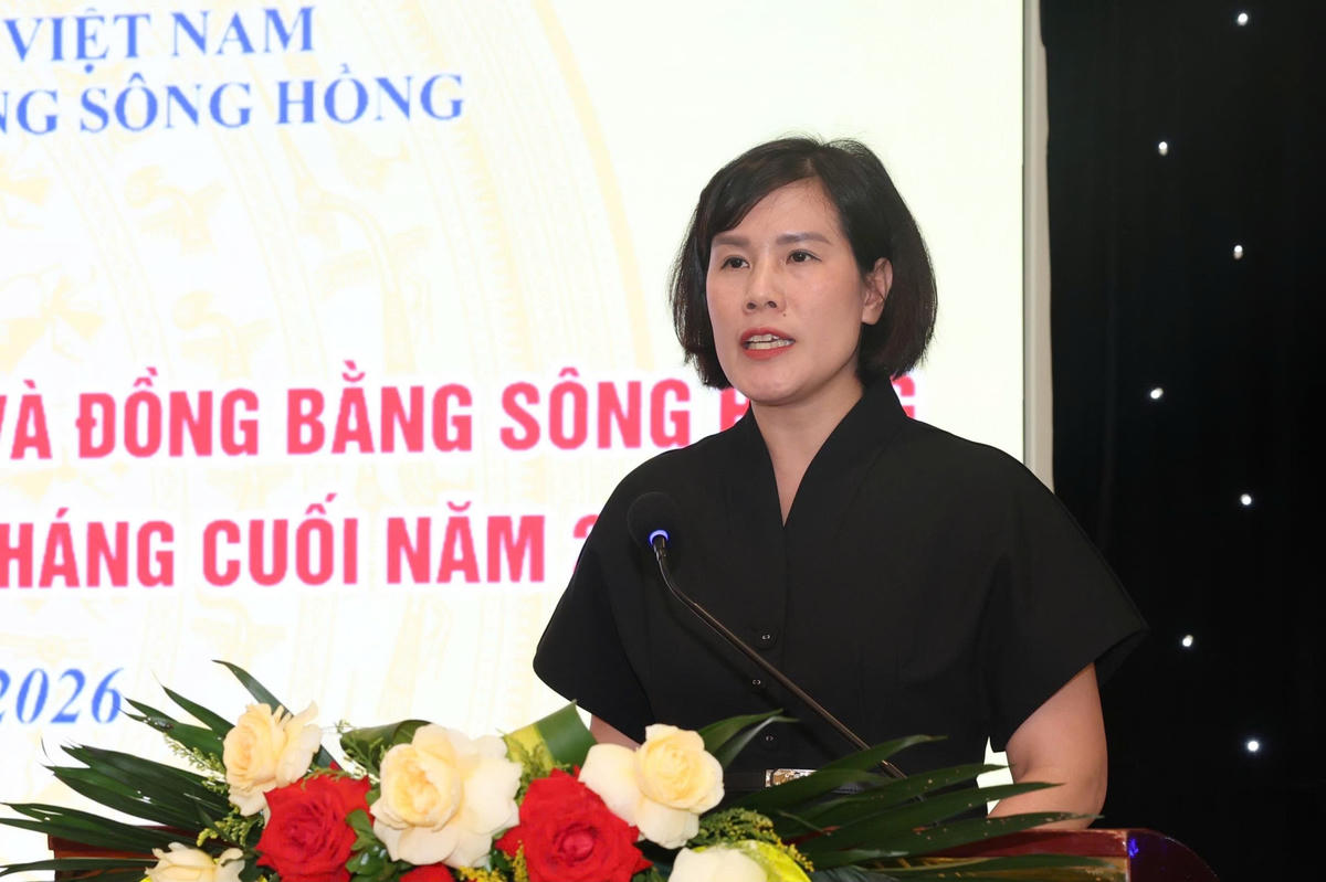 Bà Nguyễn Thị Thu Hường - Phó Chủ tịch Ủy ban MTTQ tỉnh Quảng Ninh cho rằng đơn vị đã tham gia hiệu quả vào công tác bầu cử ĐBQH và HĐND các cấp. Ảnh: Đình Minh 