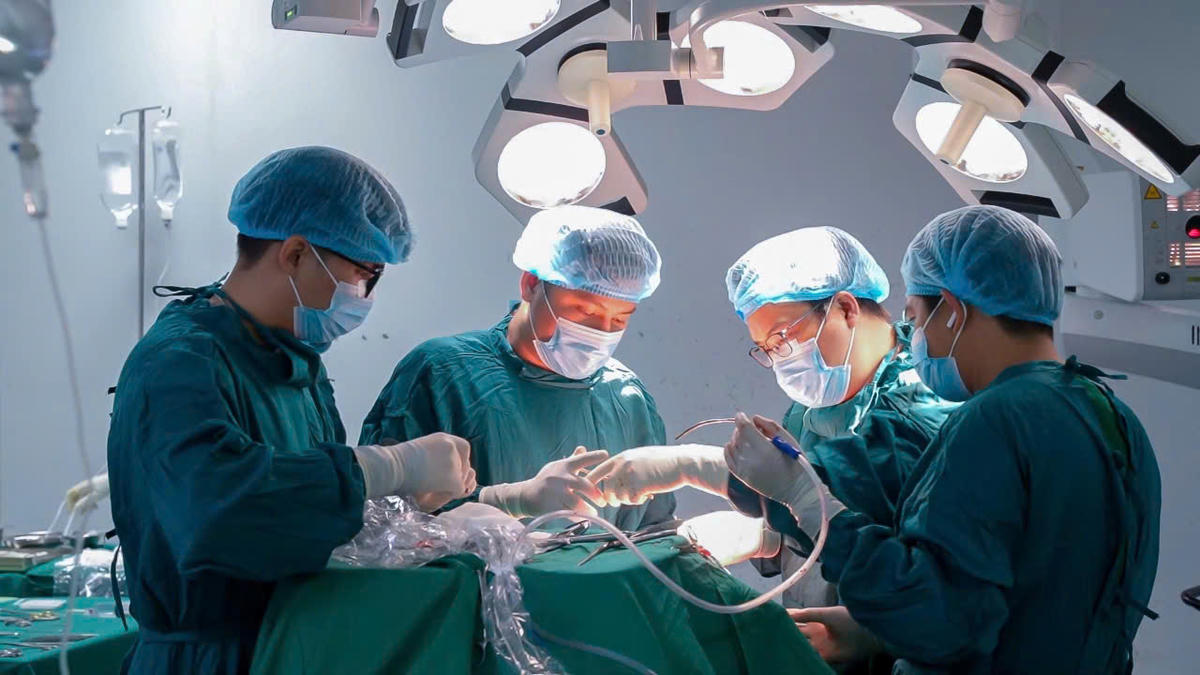 Lĩnh vực ngoại khoa tại Bệnh viện Đa khoa tỉnh Quảng Trị đã và đang có bước phát triển mạnh mẽ. Ảnh: BV.