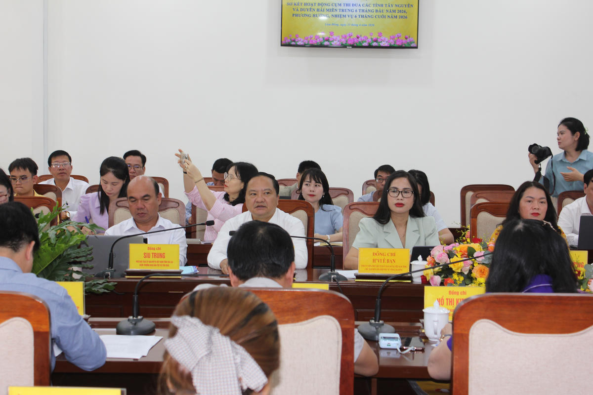Các đại biểu tham dự hội nghị.