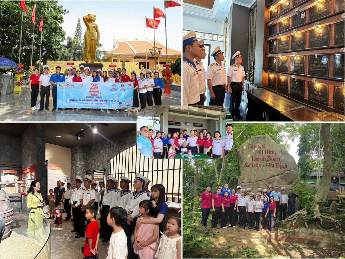 Các hoạt động về nguồn, thăm các di tích lịch sử, giáo dục lý tưởng cách mạng cho đoàn viên thanh niên. Ảnh: Văn Đường.