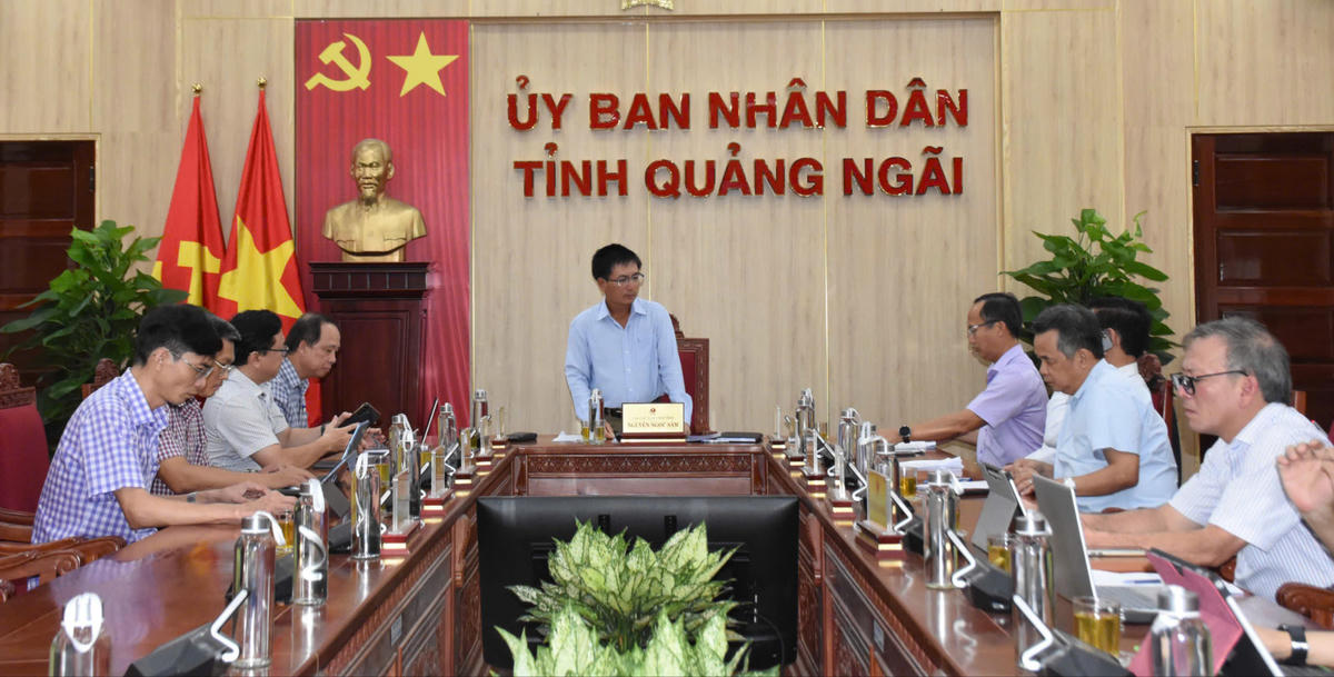 Quang cảnh buổi làm việc. Ảnh: BT.