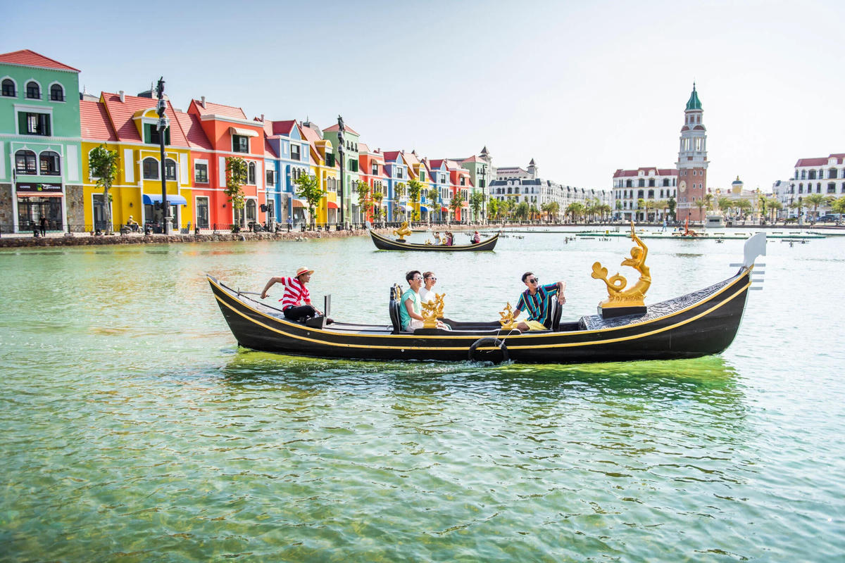 Một góc khu đô thị du lịch Grand World Phú Quốc (Kiên Giang). Ảnh: VinPearl.