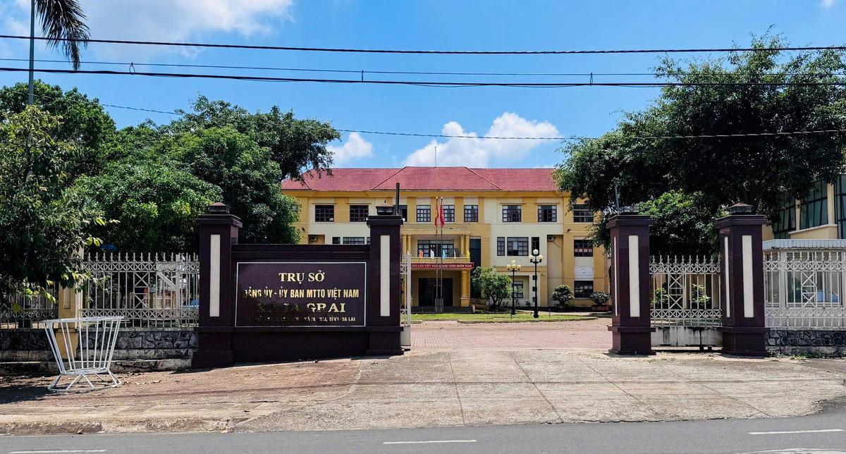 Một góc trụ xã Ia Grai. Ảnh: ĐS.