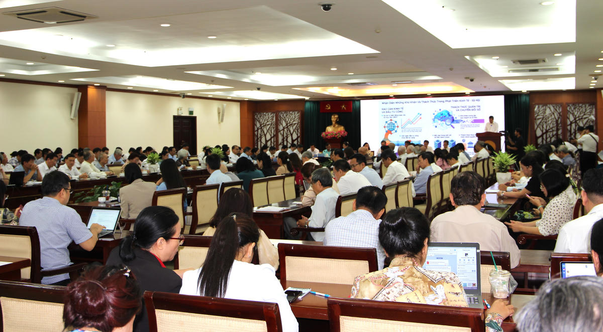 Quang cảnh Hội nghị. Ảnh: Q.Đ.