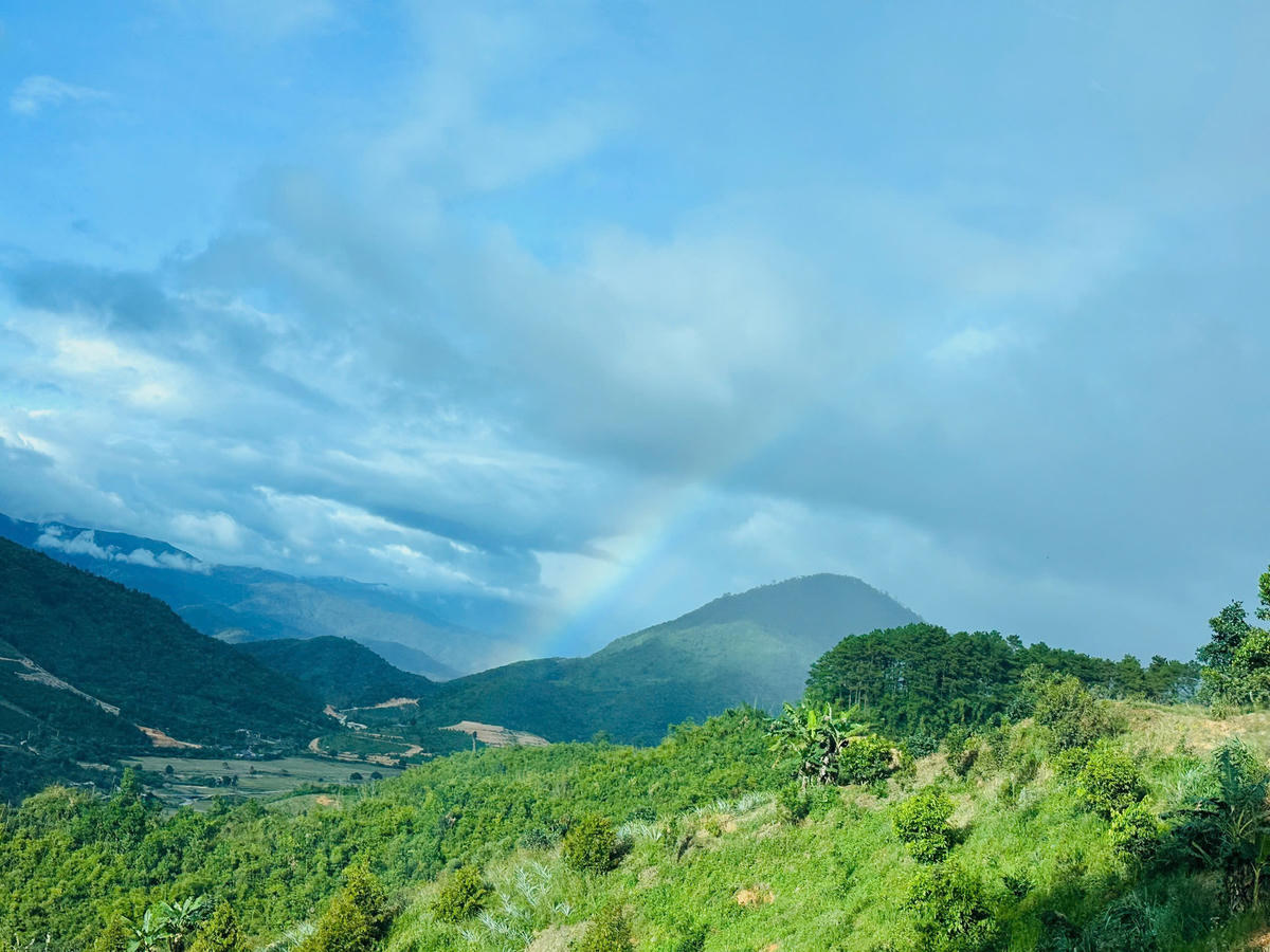 Một góc núi rừng Đam Rông.