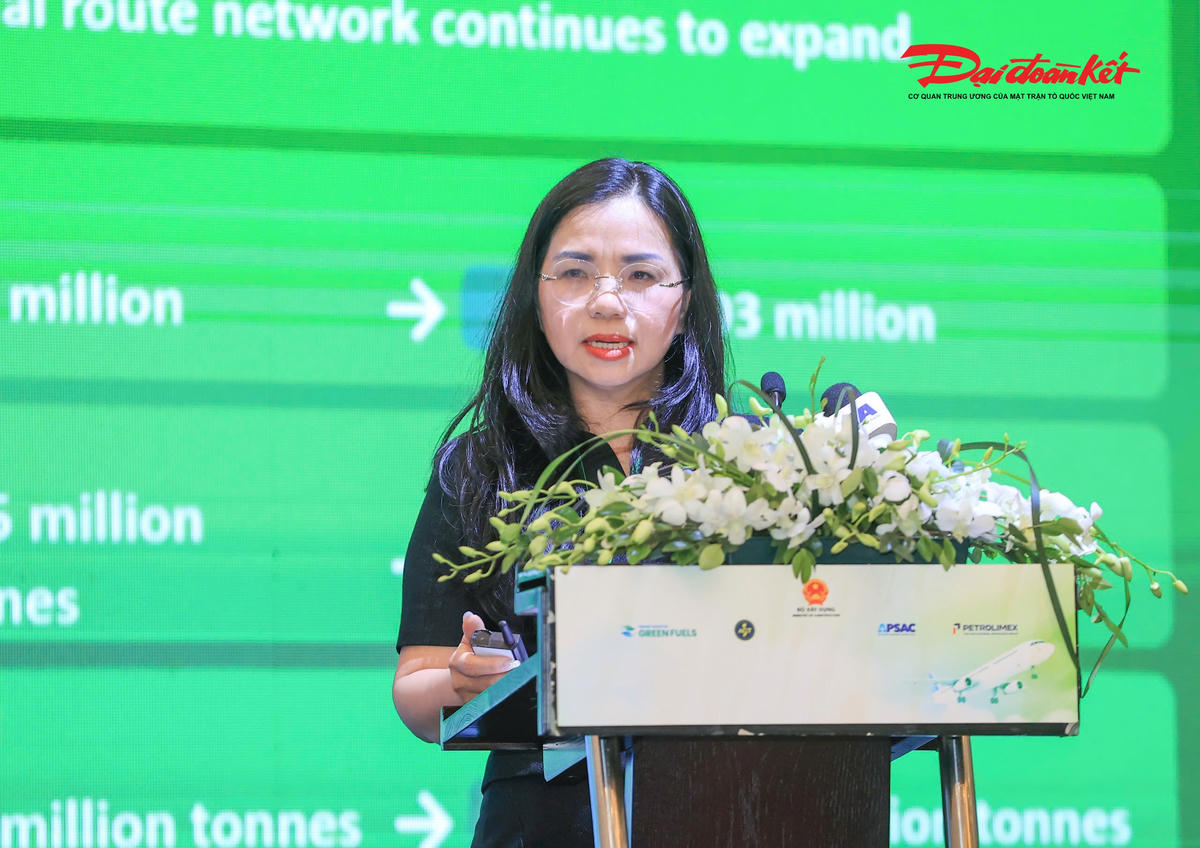 Bà Nguyễn Thị Phương Hiền, Phó Giám đốc Học viện Chiến lược, bồi dưỡng cán bộ xây dựng.