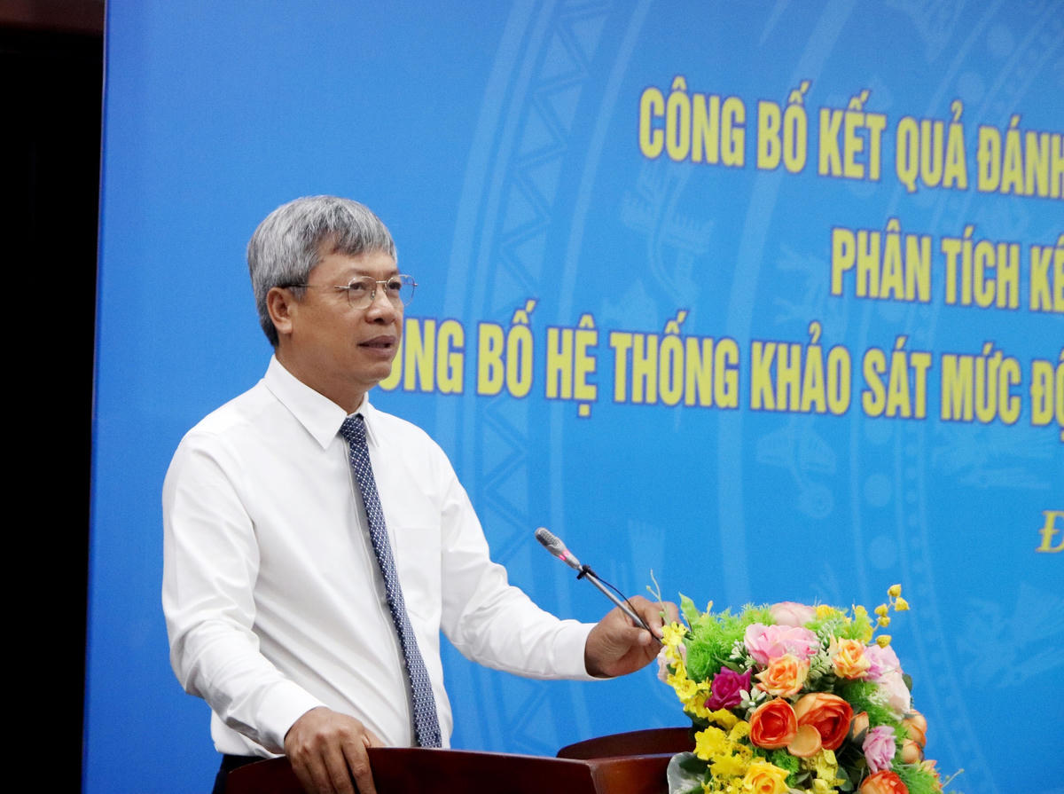 Ông Hồ Quang Bửu, Phó Chủ tịch UBND TP Đà Nẵng phát biểu tại hội nghị. Ảnh: NT.