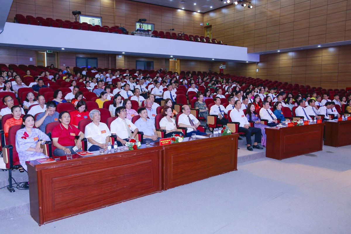 Các đại biểu dự Đại hội Hội Nhà báo tỉnh Thanh Hóa lần thứ VII, nhiệm kỳ 2026-2031. Ảnh: Lê Hợi