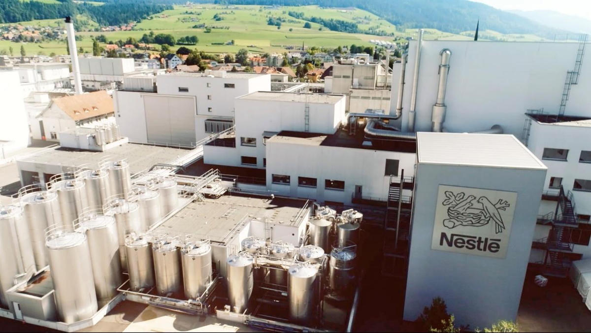 Nhà máy của Nestlé tại Konolfingen, Thụy Sĩ. Ảnh: Nestlé Việt Nam.