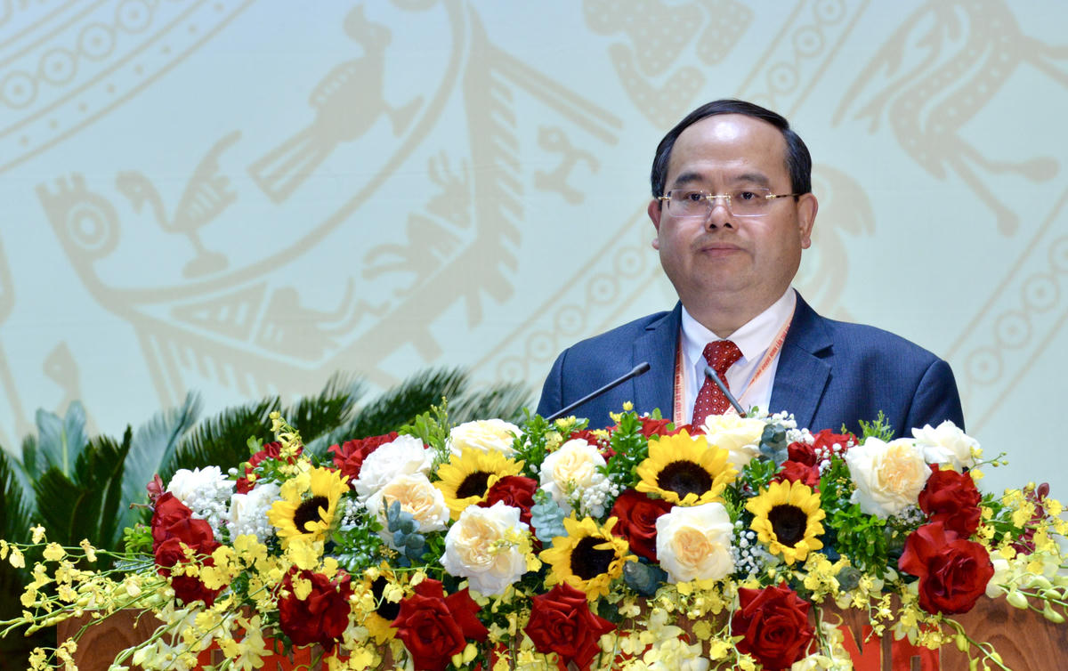 Đại hội suy tôn ông Quản Minh Cường, Ủy viên Trung ương Đảng, Bí thư Tỉnh ủy, Trưởng Đoàn ĐBQH tỉnh Quảng Ninh làm Chủ tịch danh dự Hội Chữ thập đỏ Việt Nam tỉnh Quảng Ninh nhiệm kỳ 2026 - 2031.