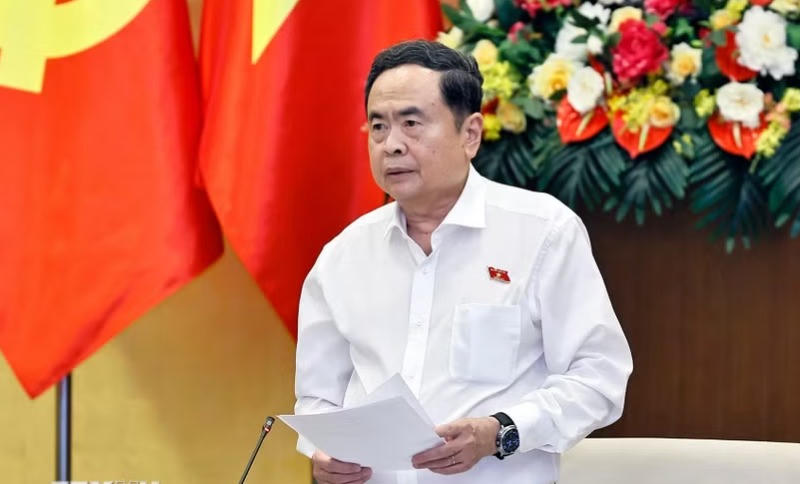 Chủ tịch Quốc hội Trần Thanh Mẫn: Tiếp tục thể hiện vai trò trung tâm trong thể chế hóa chủ trương của Đảng