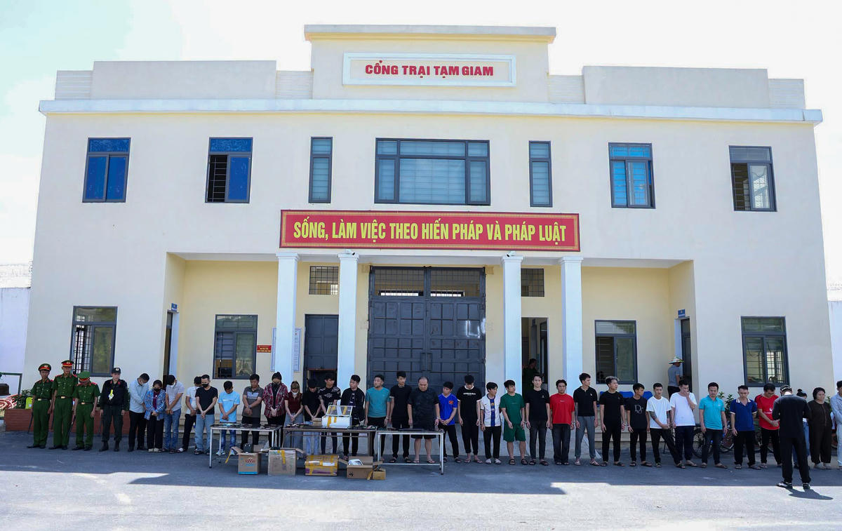Các đối tượng trong đường dây. Ảnh: CAHT