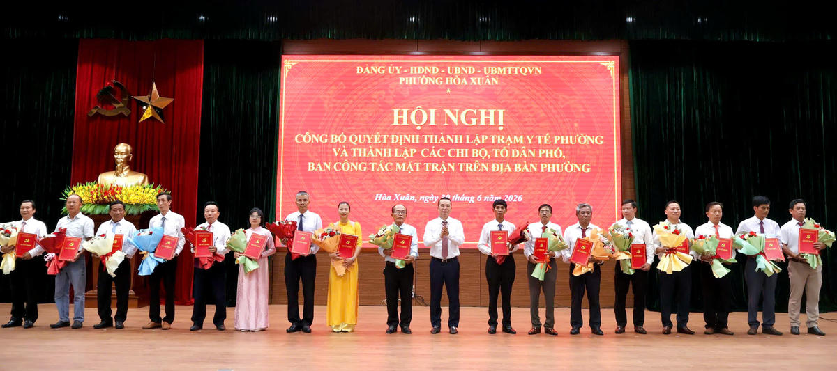 Đà Nẵng: Sắp xếp Chi bộ, Ban công tác Mặt trận, Tổ dân phố tạo thế “kiềng ba chân”