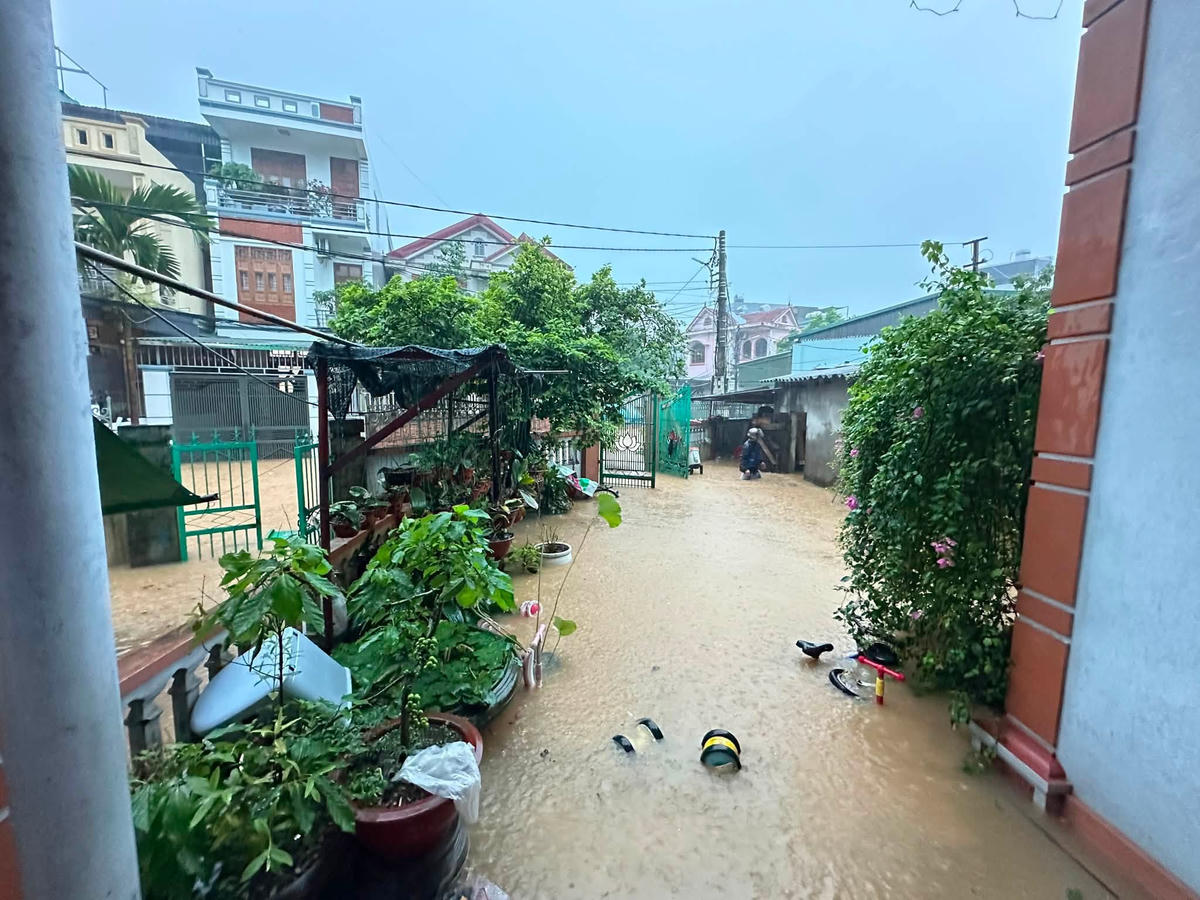 Quảng Ninh: Mưa to gây ngập úng cục bộ nhiều khu vực